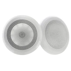 Fusion EL Series Shallow Mount Marine Speakers 6.5in 80W White