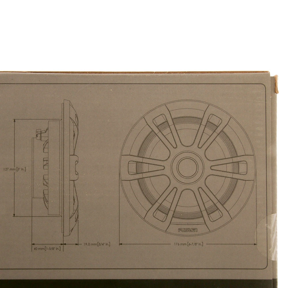 Fusion EL Series Shallow Mount Sport LED Speakers 6.5in 80W - Image 4