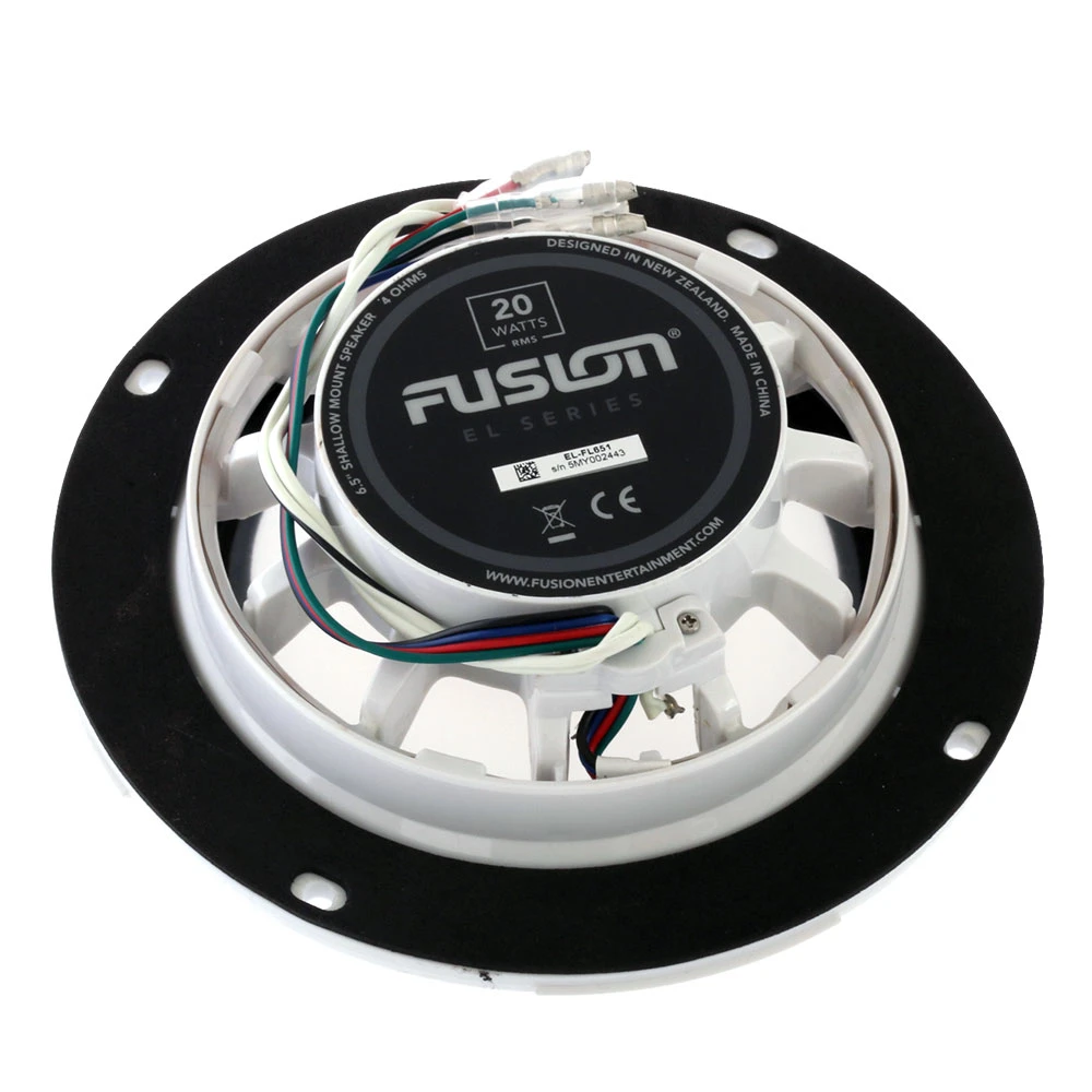 Fusion EL Series Shallow Mount Sport LED Speakers 6.5in 80W - Image 9
