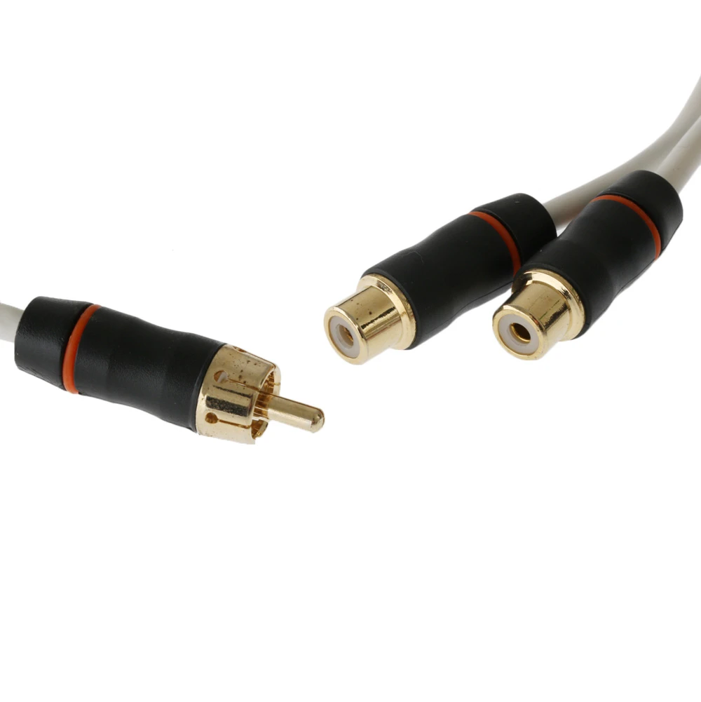 Fusion RCA Splitter Cable Male To Dual Female - Image 3