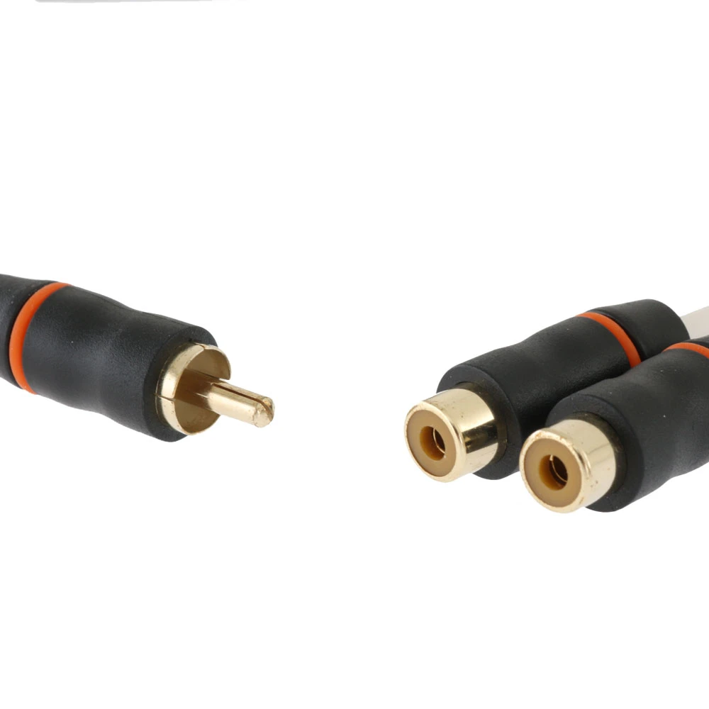 Fusion EL-RCAYF Standard RCA Splitter Cable 2x Female To 1x Male - Image 2