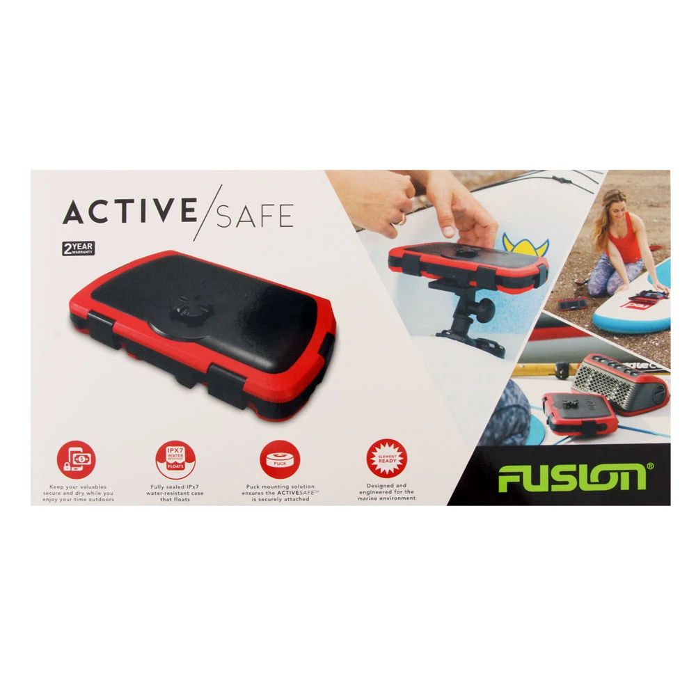 Fusion WS-SA150R StereoActive Portable Stereo With ActiveSafe Case Red - Image 2