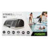 Fusion WS-SA150W StereoActive Portable Stereo With ActiveSafe Case White
