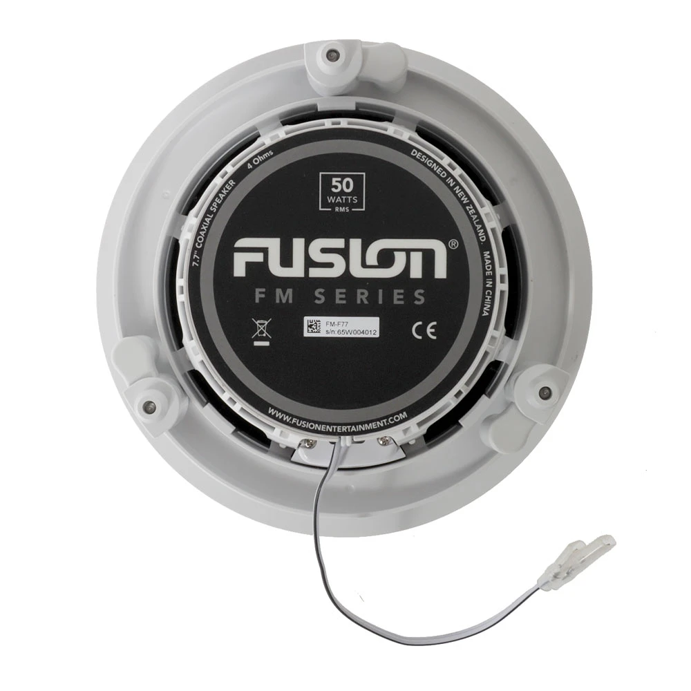 Fusion FM-F77RW Flush Mount Marine Speakers 7.7in 200W White - Image 3