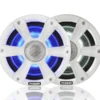 Fusion SG-FL65SPW Signature Marine Speakers With LED 6.5in 230W White